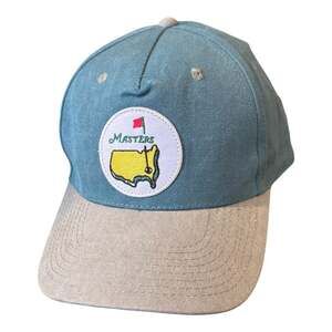 Masters Golf Tournament Circle Logo Green and Tan Adjustable Hat